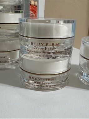 Crêpe Erase Overnight Facial Plumping Treatment - White 0.5 oz qty 2 New